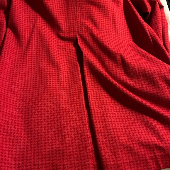 CAbi red ponte knit jacket size L - Picture 4 of 4